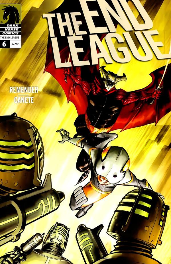 The End League #6 cover