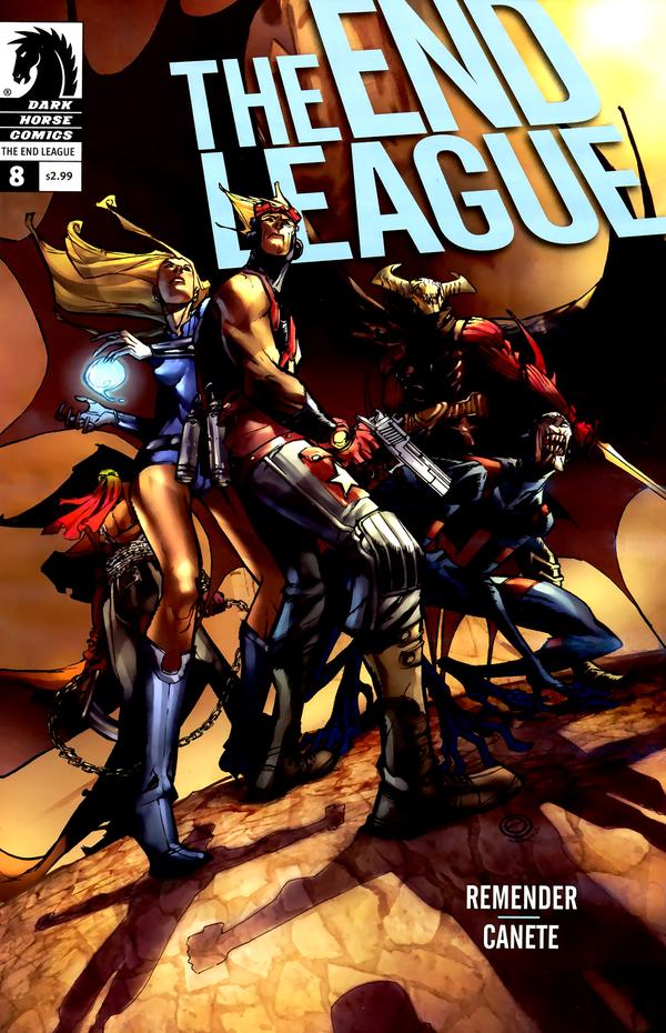 The End League #8 cover