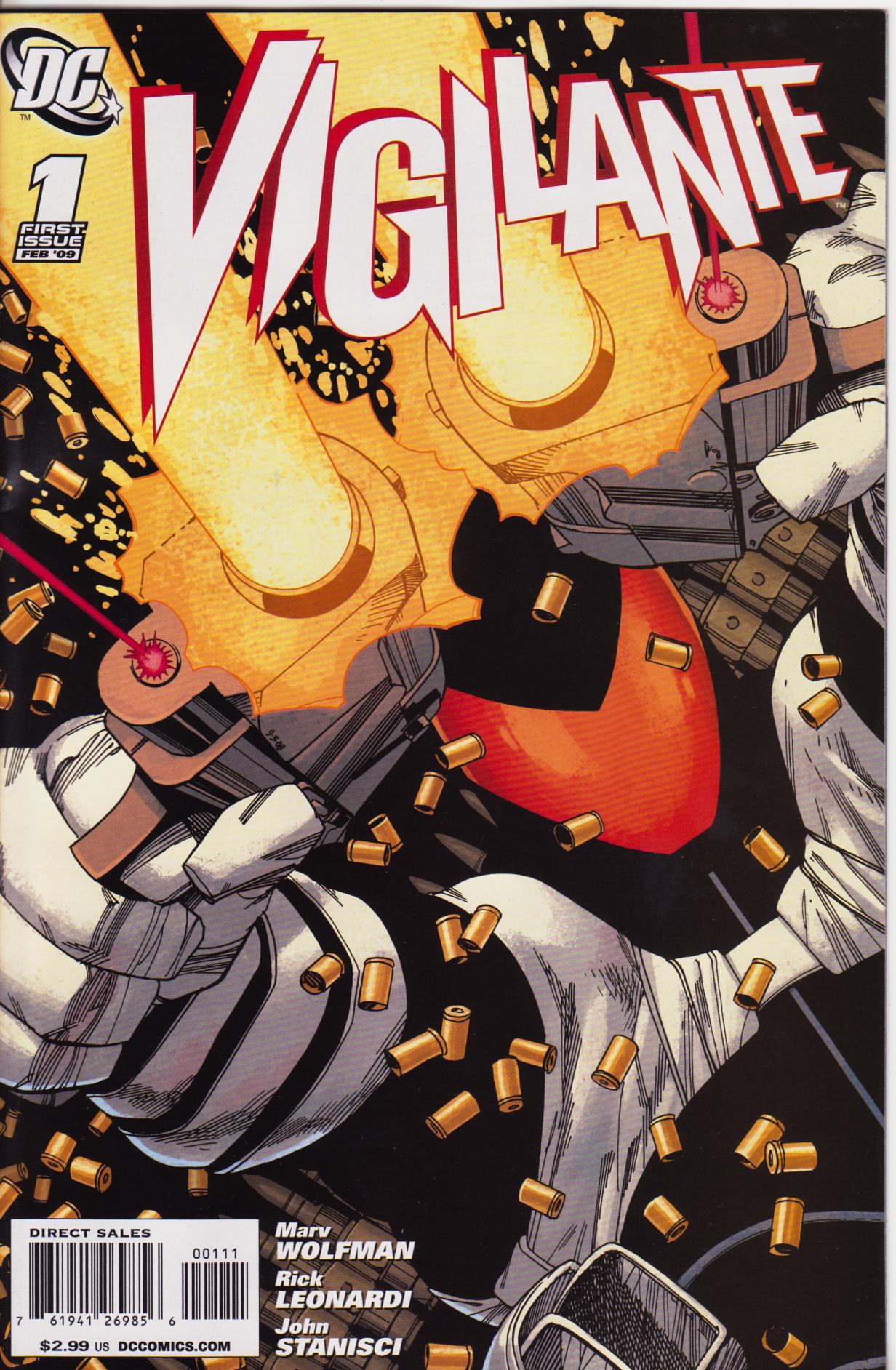Vigilante #1 cover