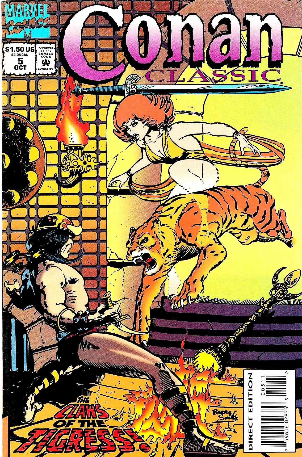 Conan Classic #5 cover