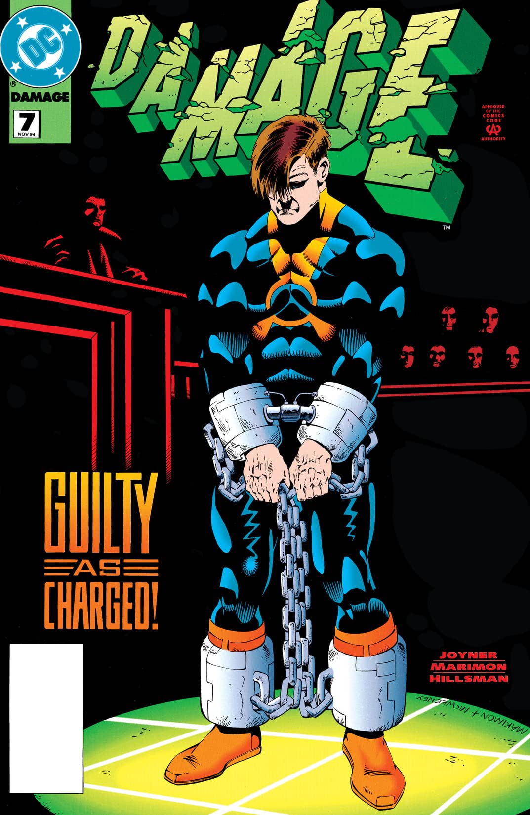 Damage #7 cover