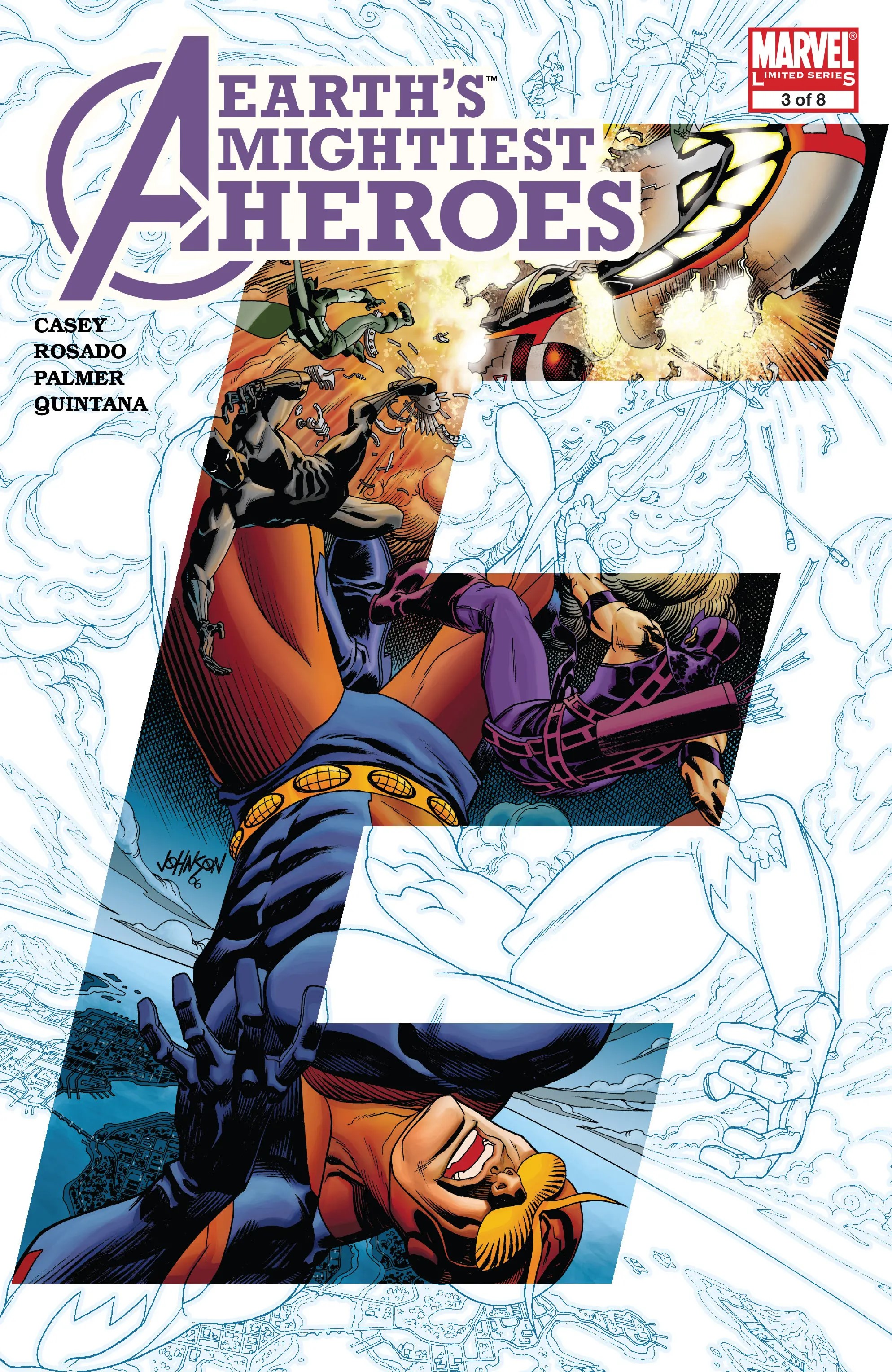 Avengers: Earth's Mightiest Heroes II #3 cover