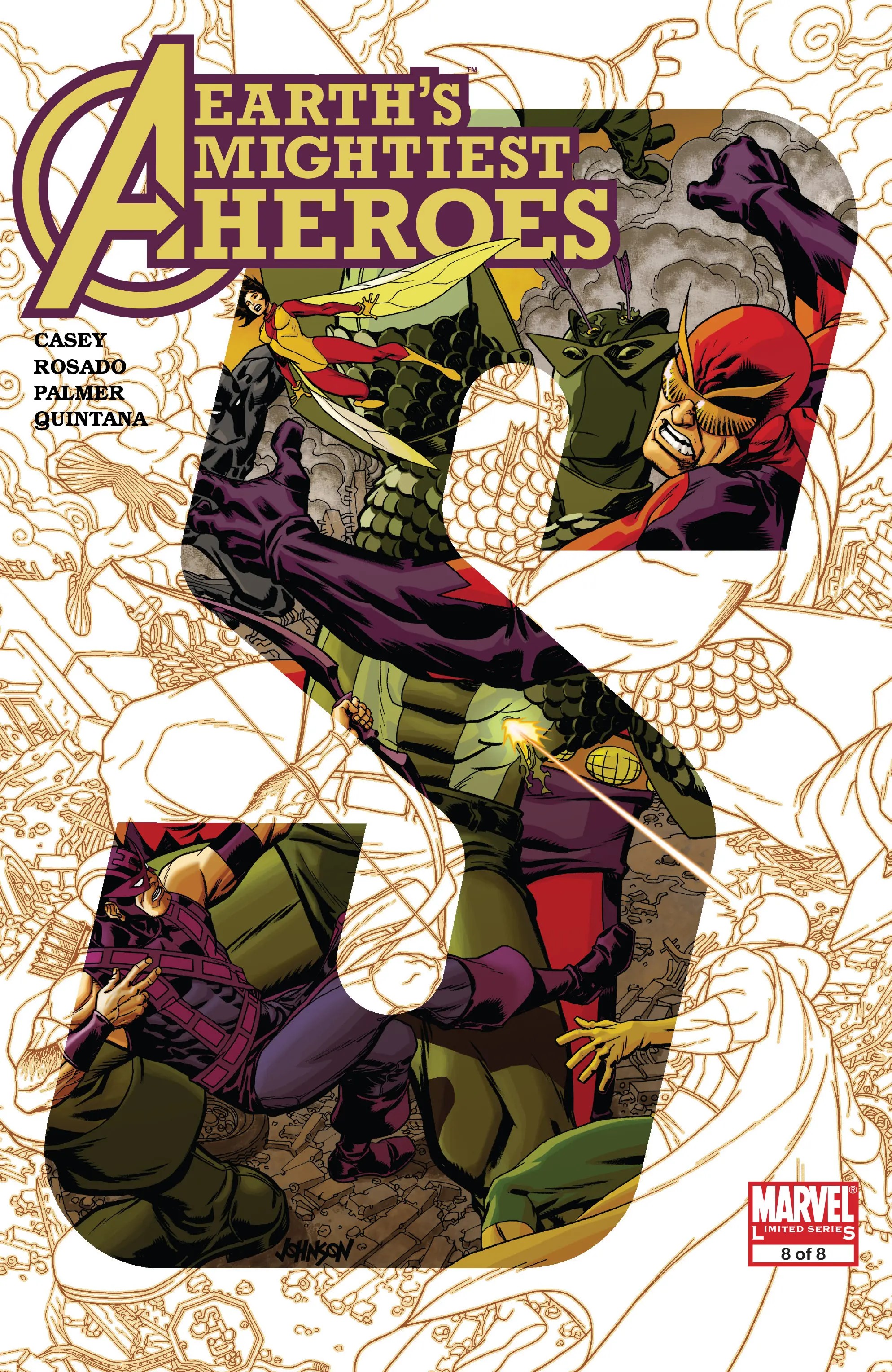 Avengers: Earth's Mightiest Heroes II #8 cover