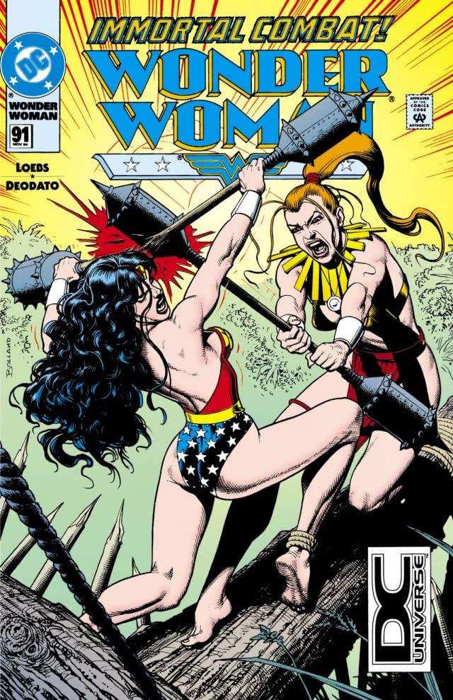 Wonder Woman #91 cover