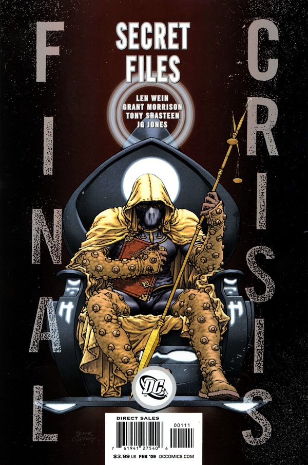 Final Crisis: Secret Files #1 cover