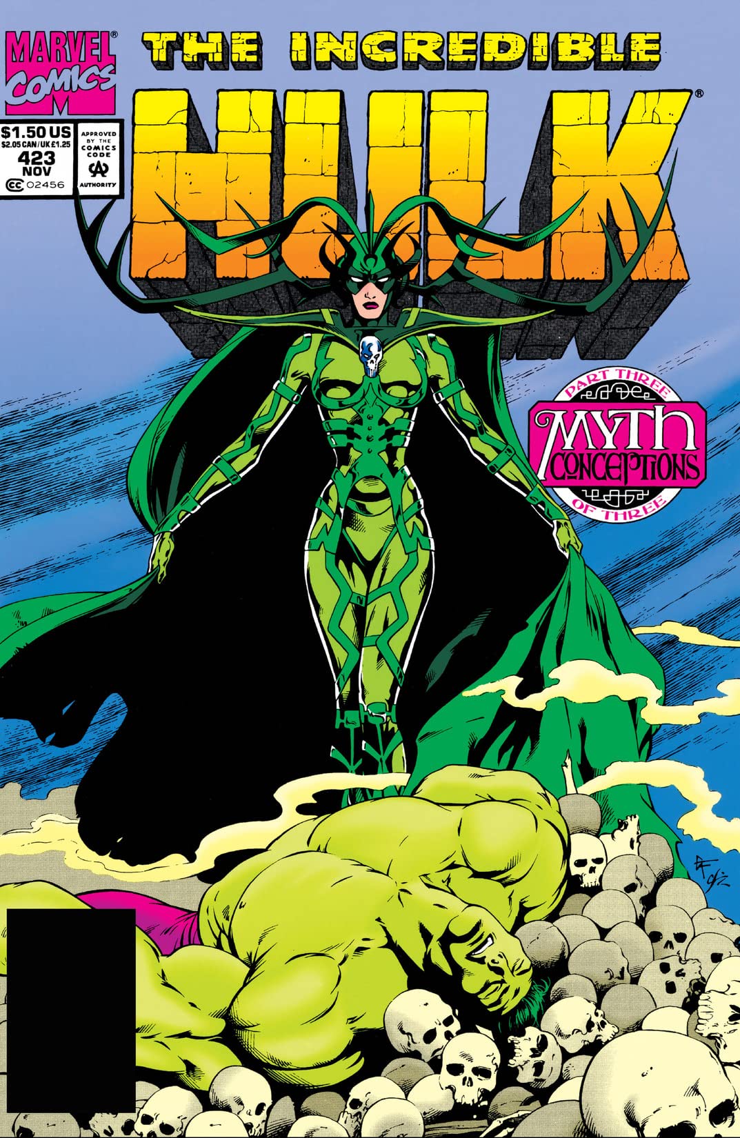 The Incredible Hulk #423 cover
