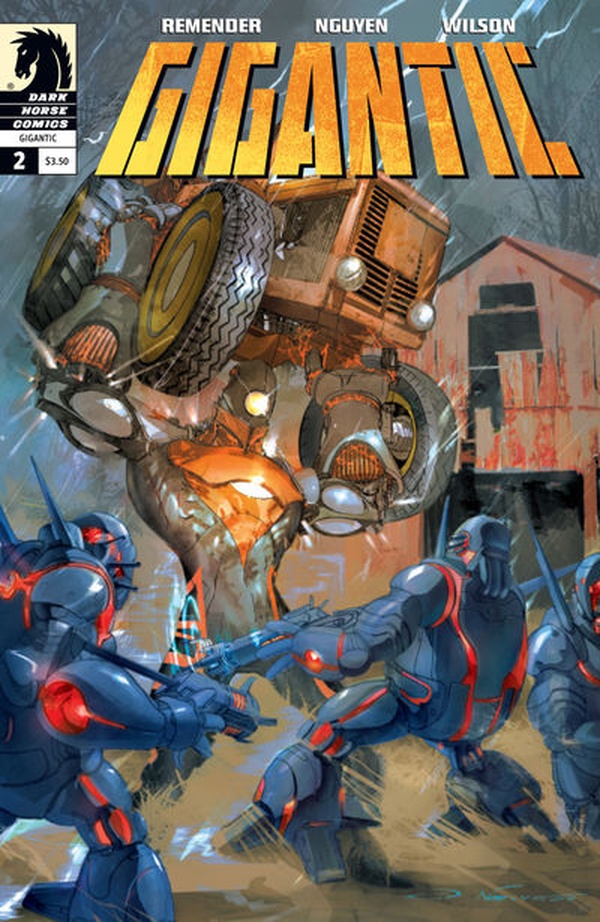 Gigantic #2 cover