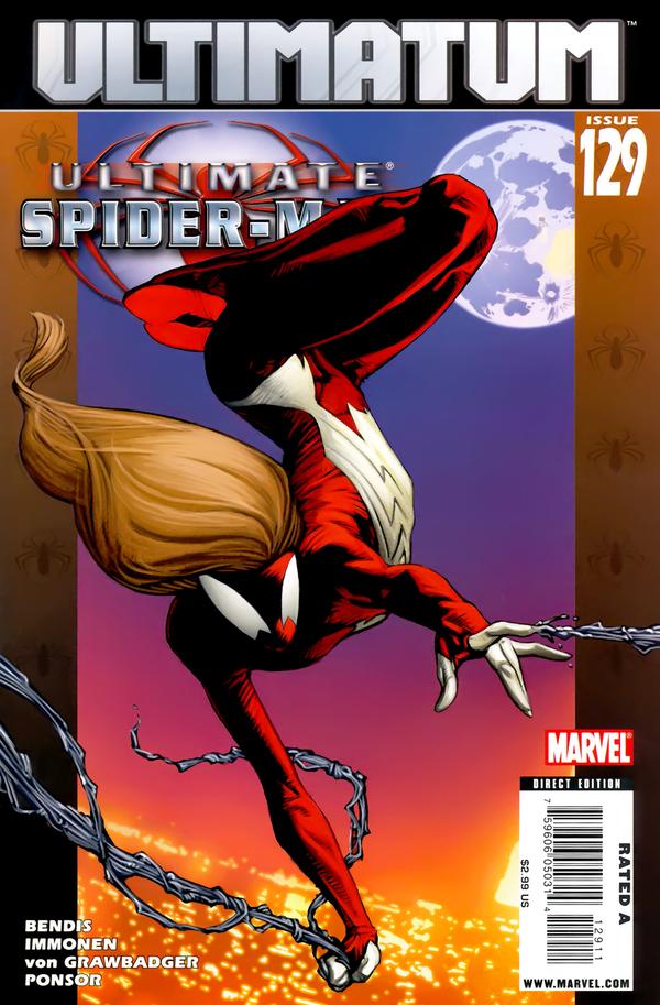 Ultimate Spider-Man #129 cover