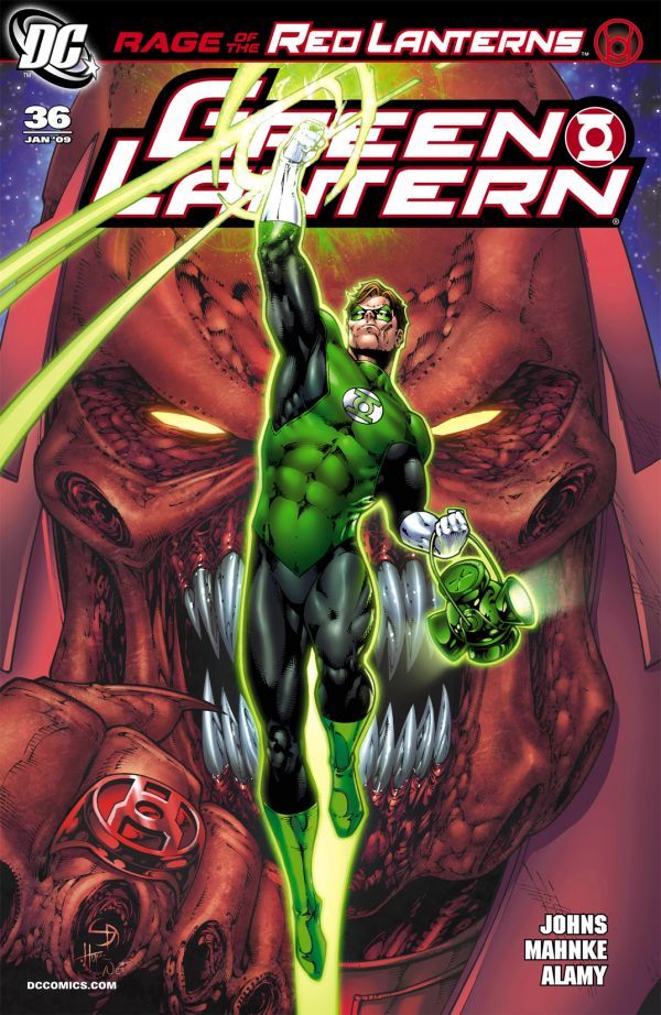 Green Lantern #36 cover
