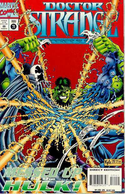 Doctor Strange, Sorcerer Supreme #71 cover