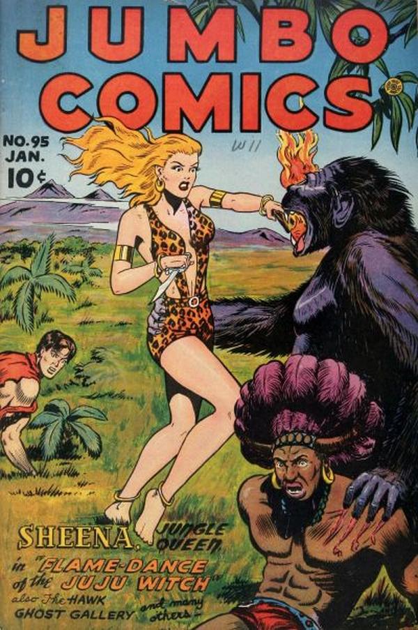 Jumbo Comics #95 cover