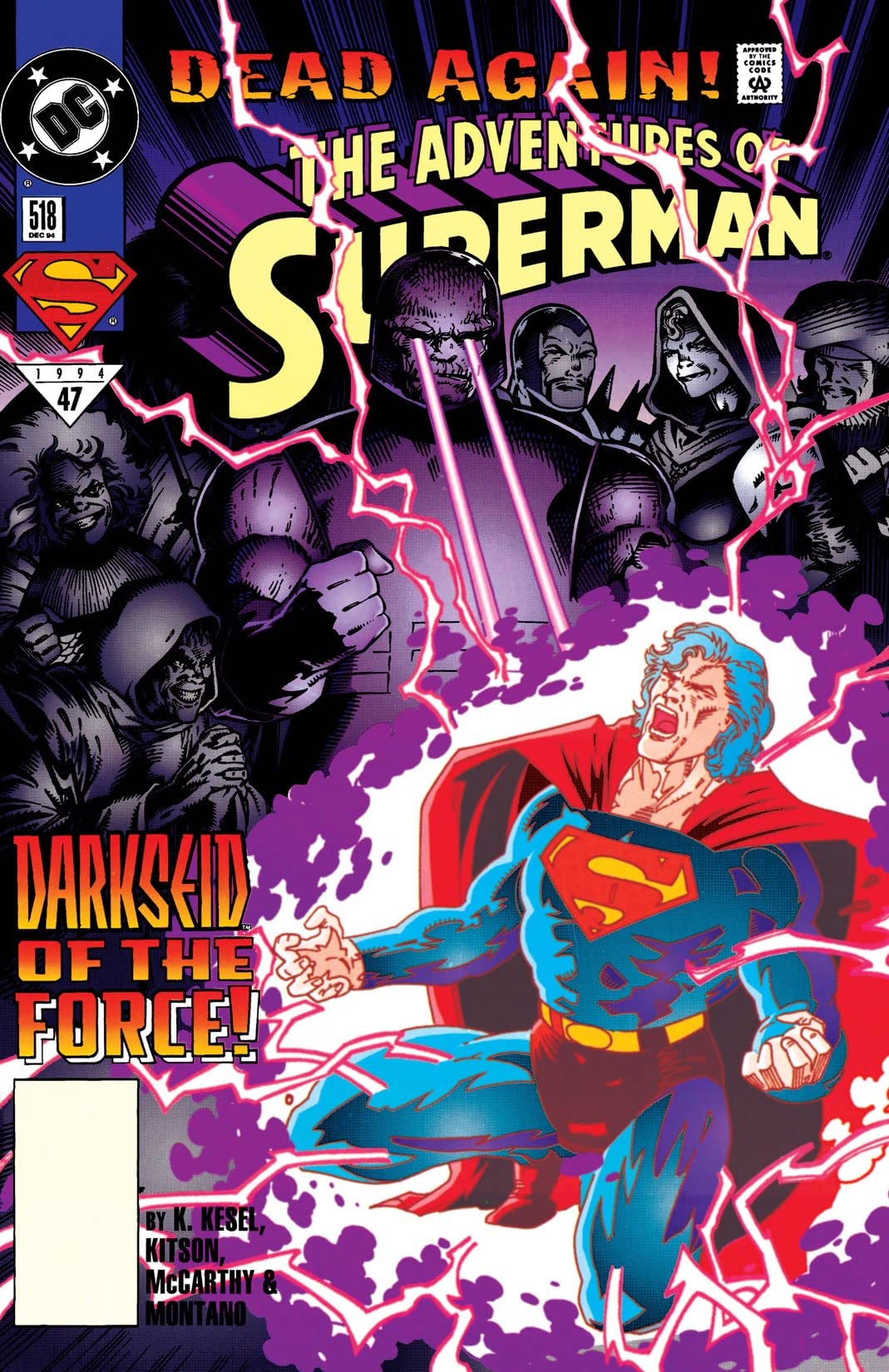 Adventures of Superman #518 cover