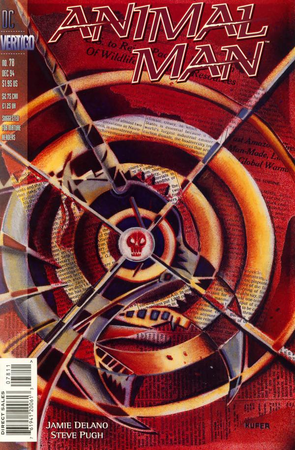 Animal Man #78 cover