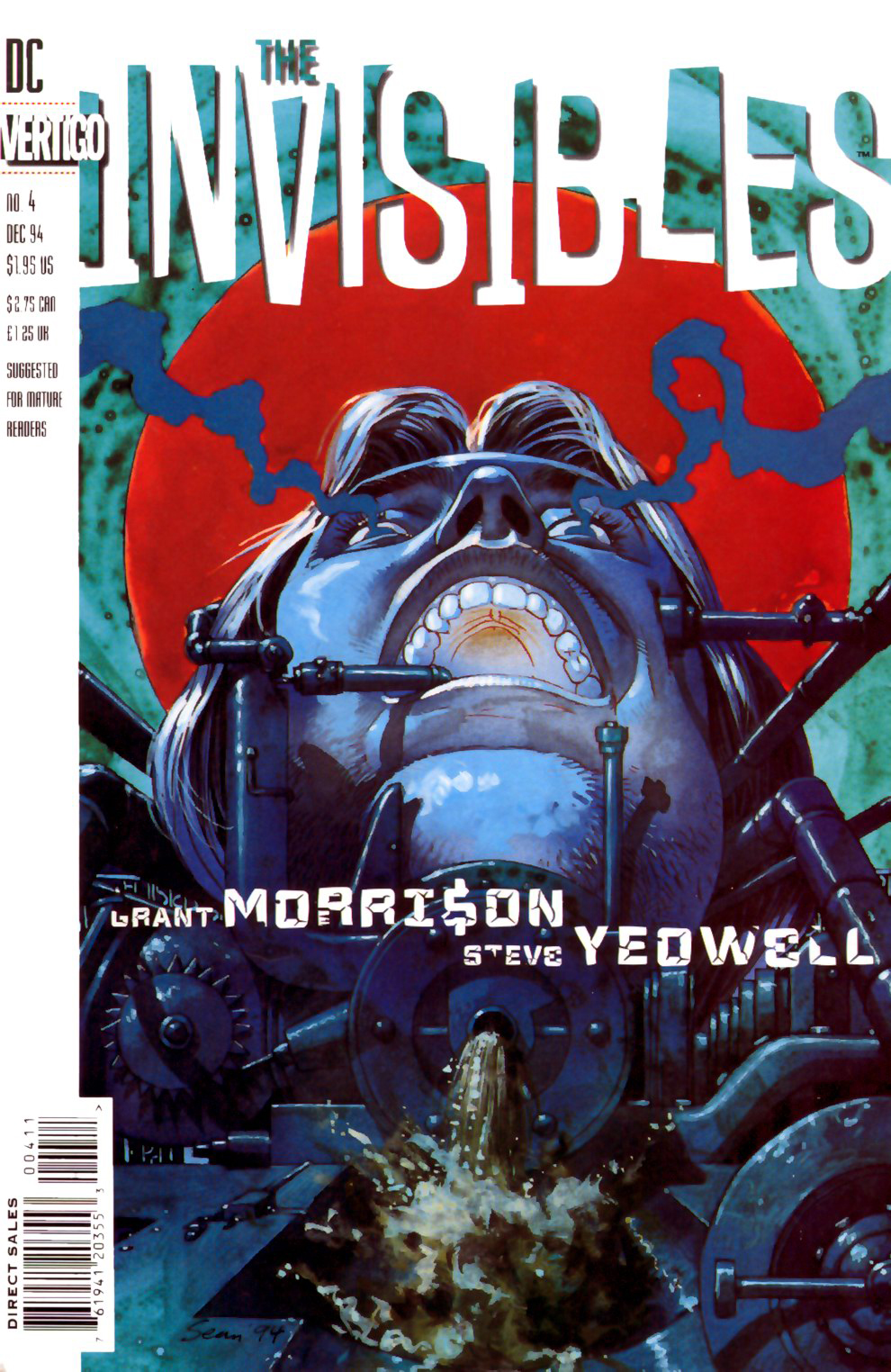 The Invisibles #4 cover