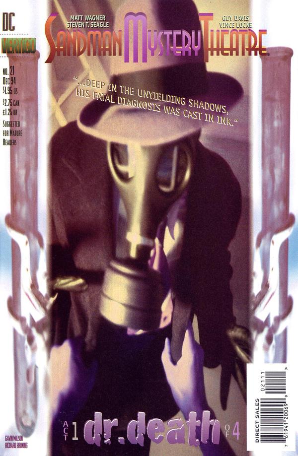 Sandman Mystery Theatre #21 cover