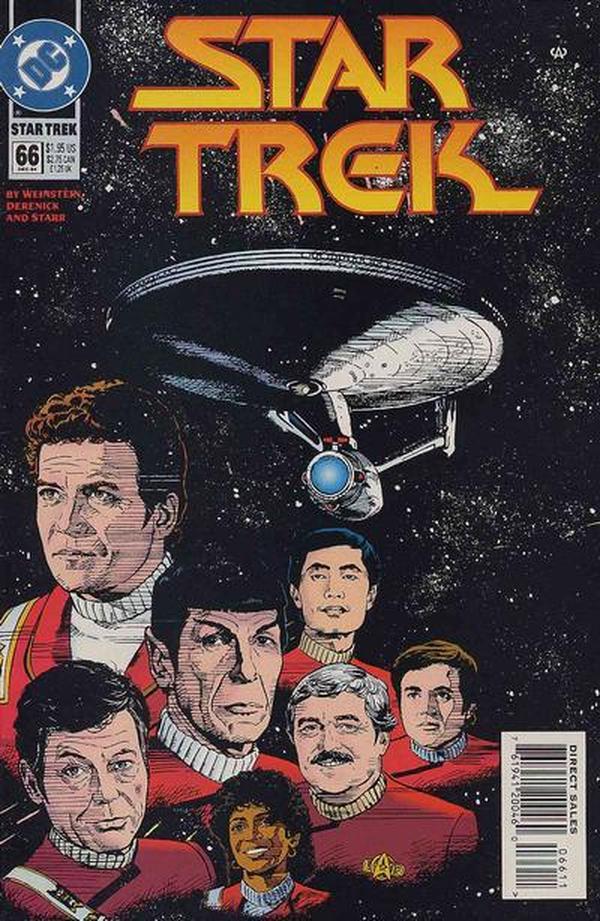 Star Trek #66 cover