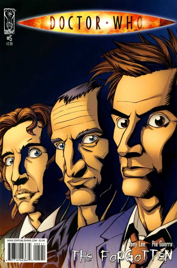 Doctor Who: The Forgotten #5 cover