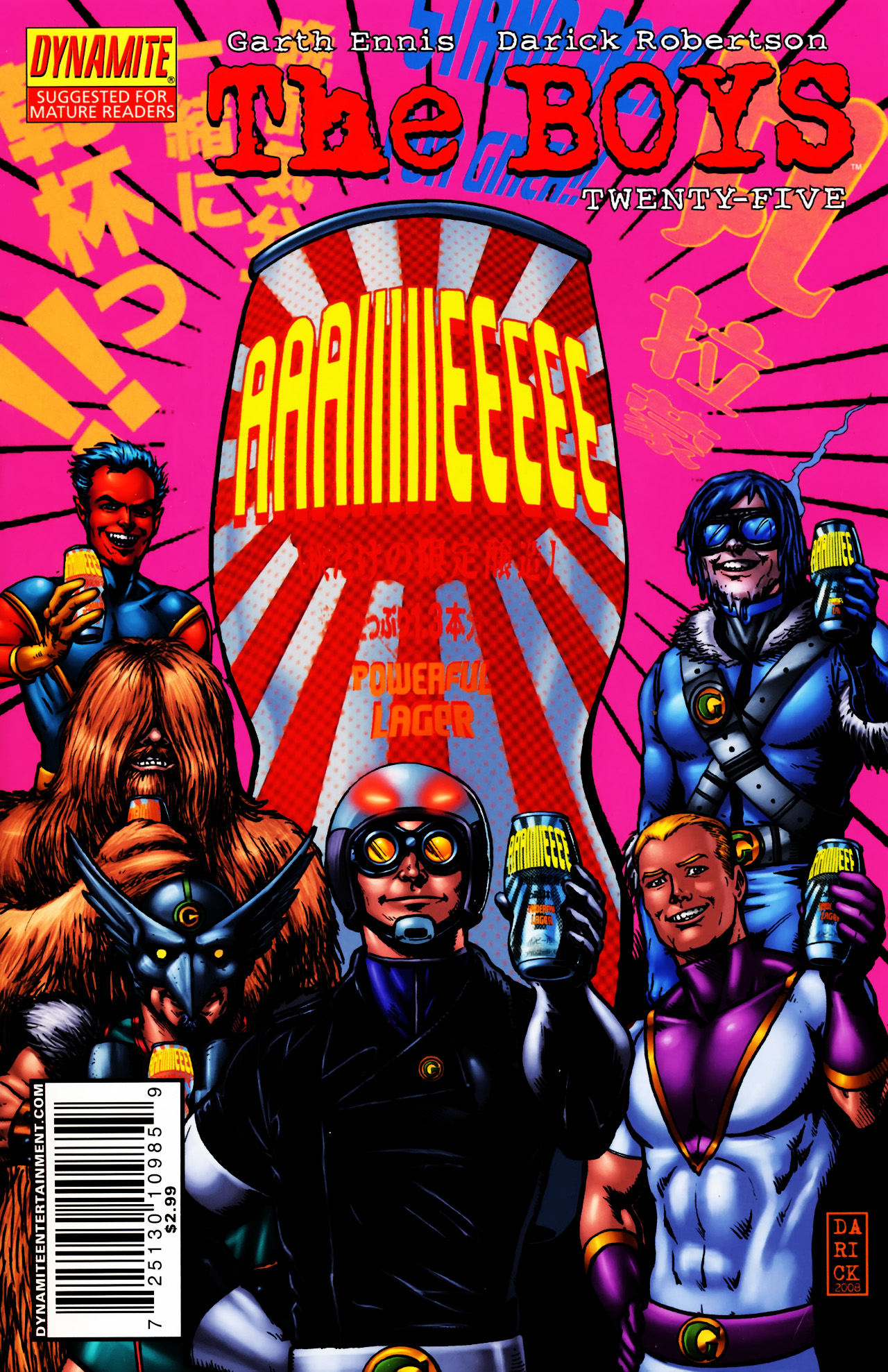 The Boys #25 cover