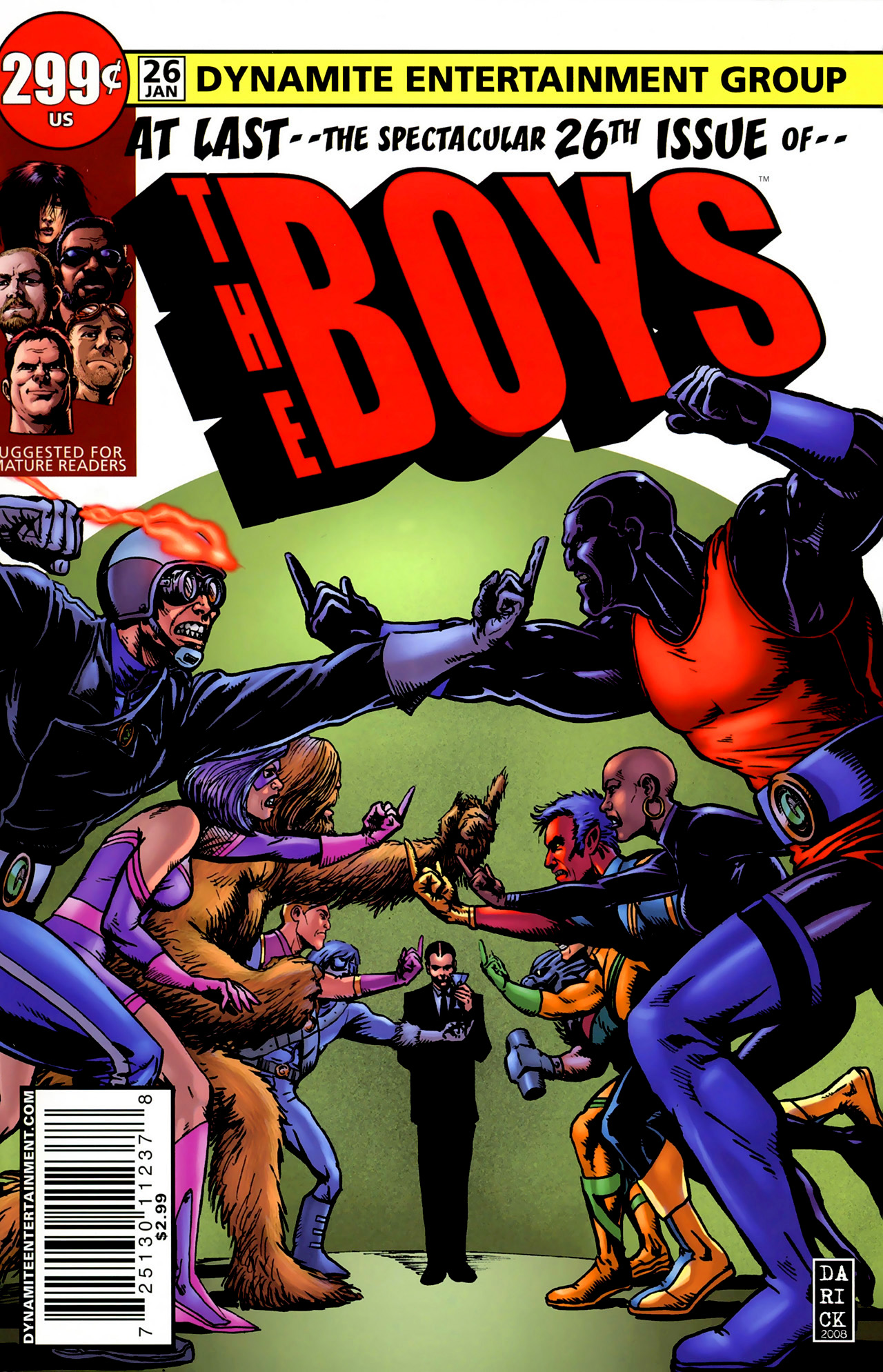 The Boys #26 cover