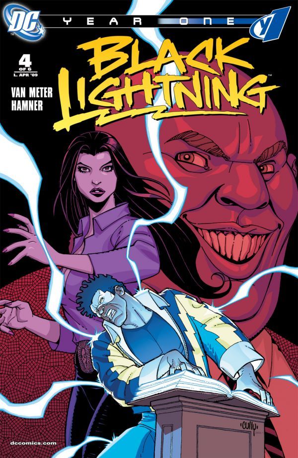 Black Lightning: Year One #4 cover