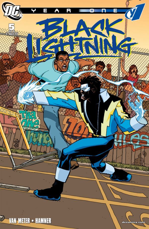Black Lightning: Year One #5 cover