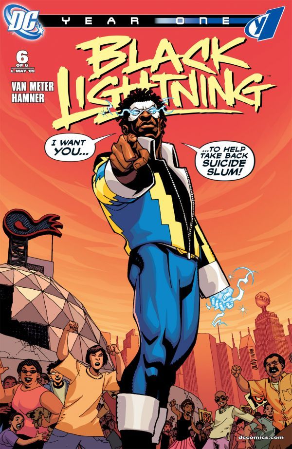 Black Lightning: Year One #6 cover