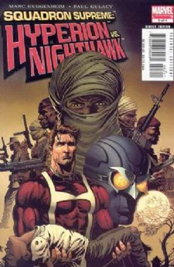 Squadron Supreme: Hyperion vs. Nighthawk #3 cover