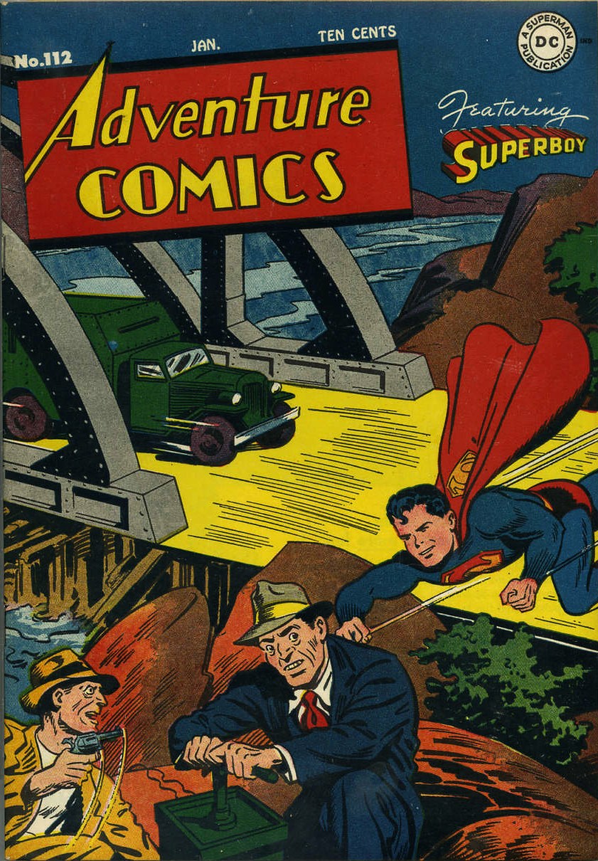 Adventure Comics #112 cover