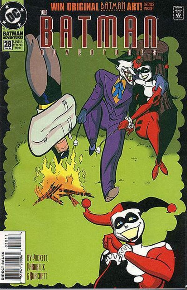 The Batman Adventures #28 cover