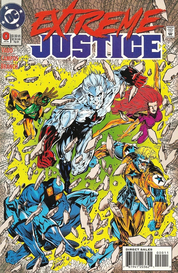 Extreme Justice #0 cover