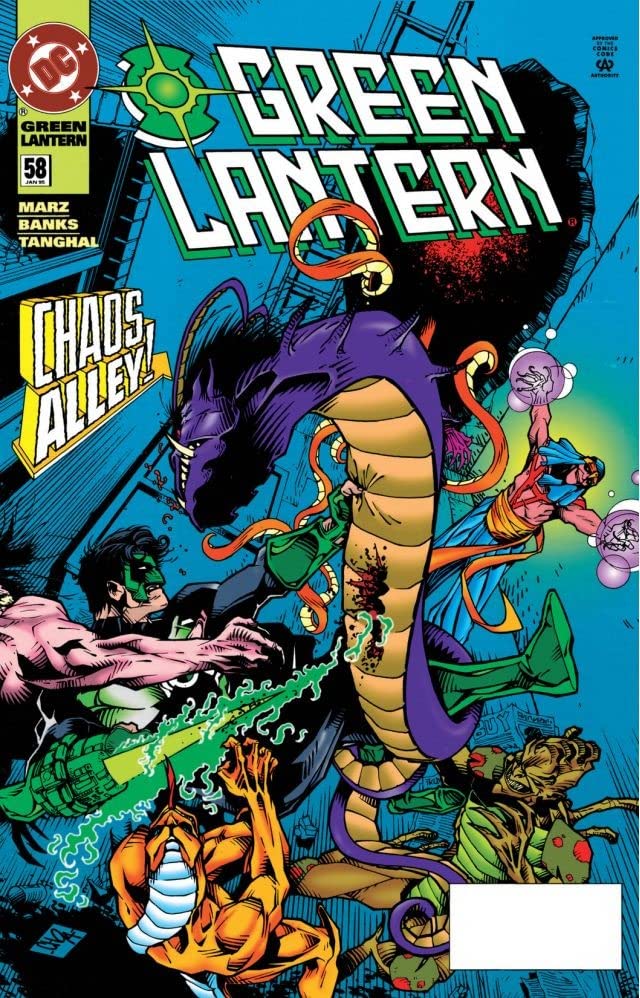 Green Lantern #58 cover