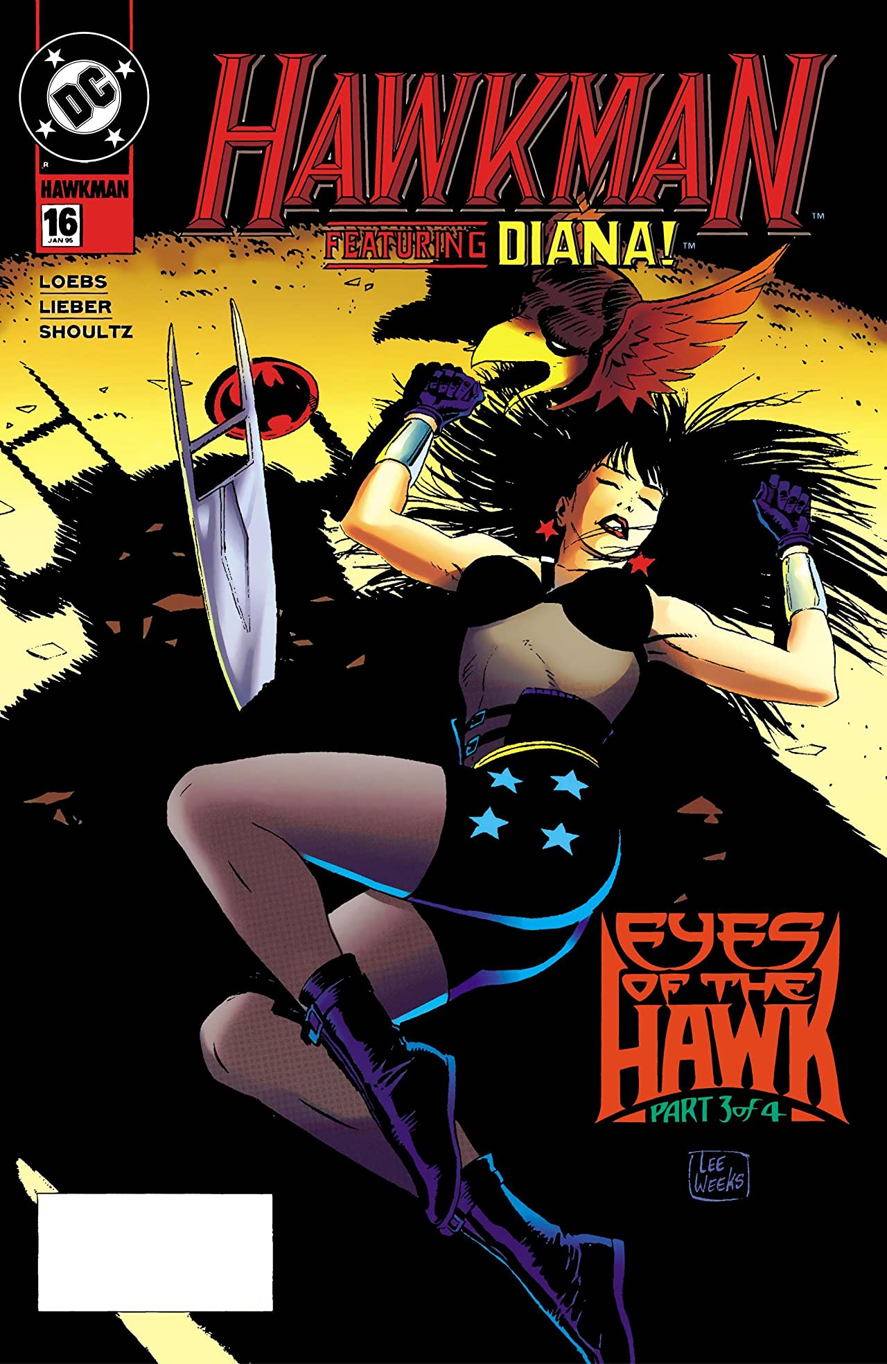 Hawkman #16 cover