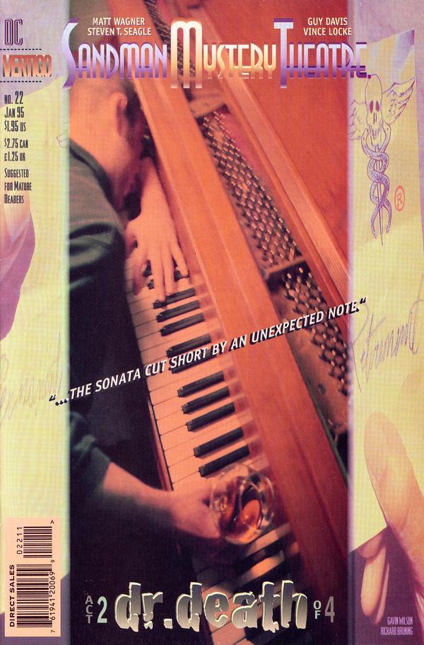 Sandman Mystery Theatre #22 cover