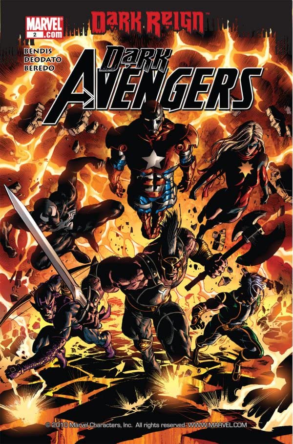 Dark Avengers #2 cover