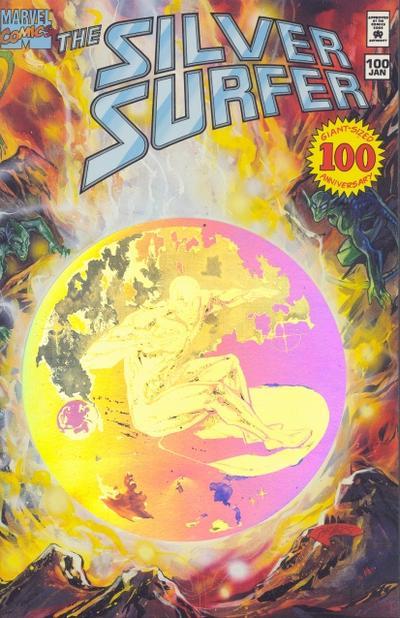 Silver Surfer #100 cover