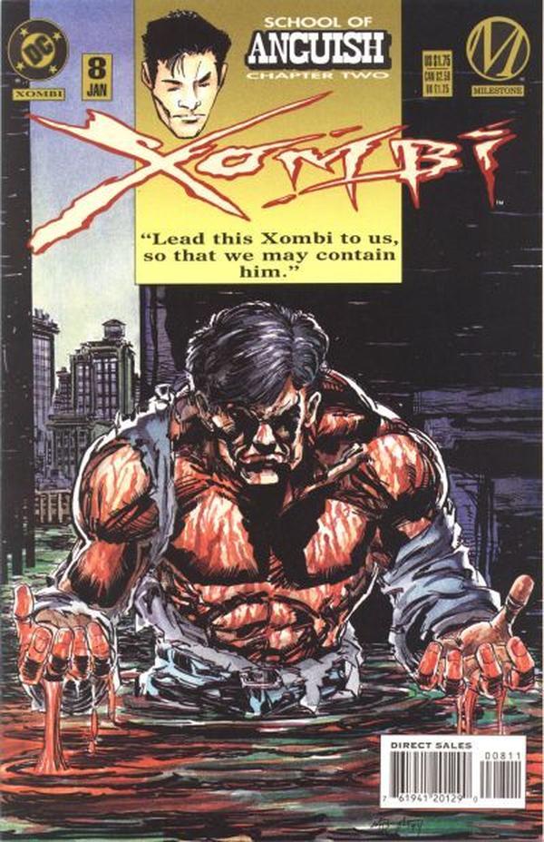 Xombi #8 cover