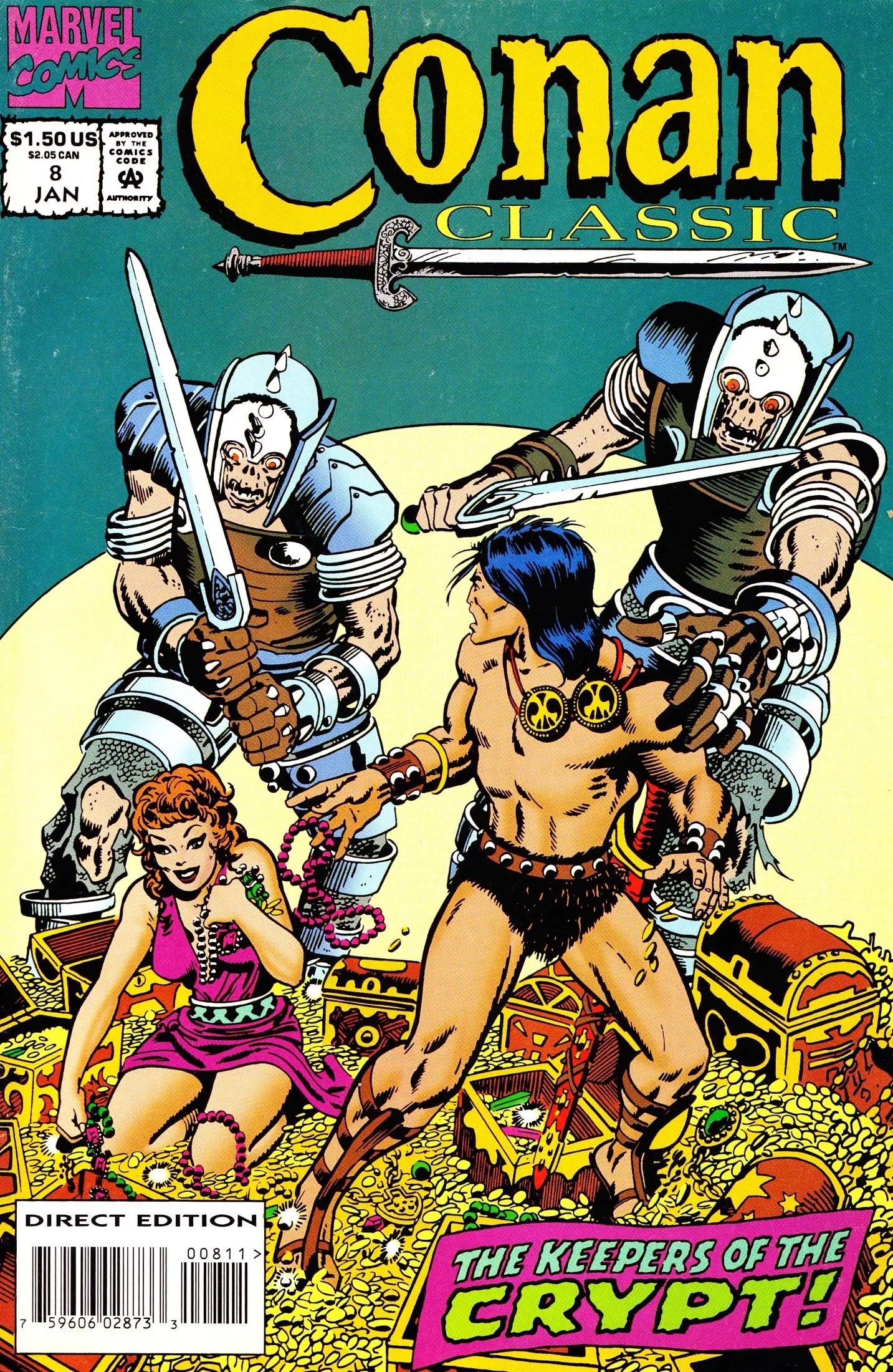 Conan Classic #8 cover