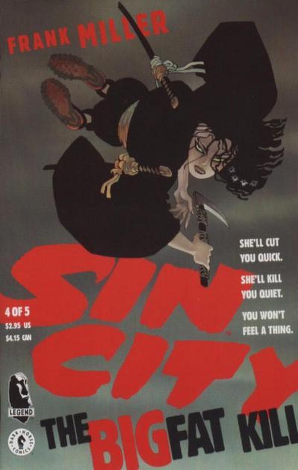 Sin City: The Big Fat Kill #4 cover