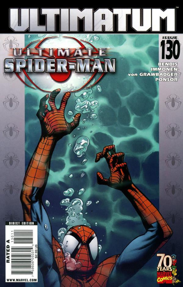 Ultimate Spider-Man #130 cover