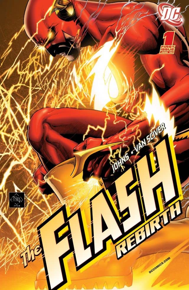 The Flash: Rebirth #1 cover