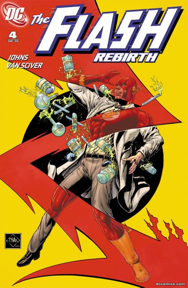 The Flash: Rebirth #4 cover