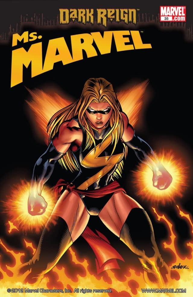 Ms. Marvel #35 cover