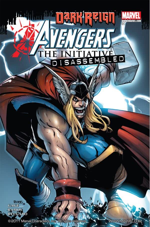 Avengers: The Initiative #21 cover