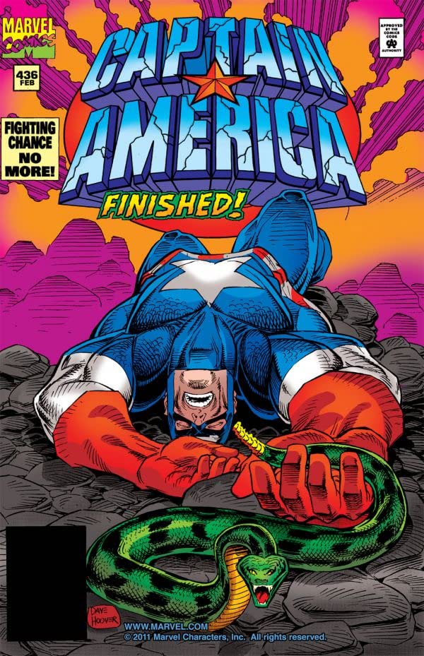 Captain America #436 cover
