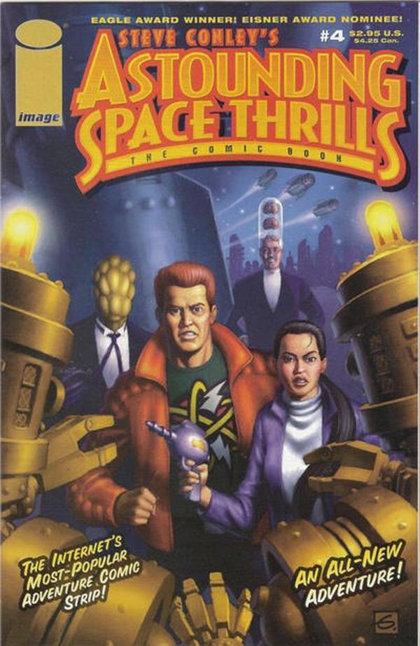 Astounding Space Thrills: The Comic Book #4 cover