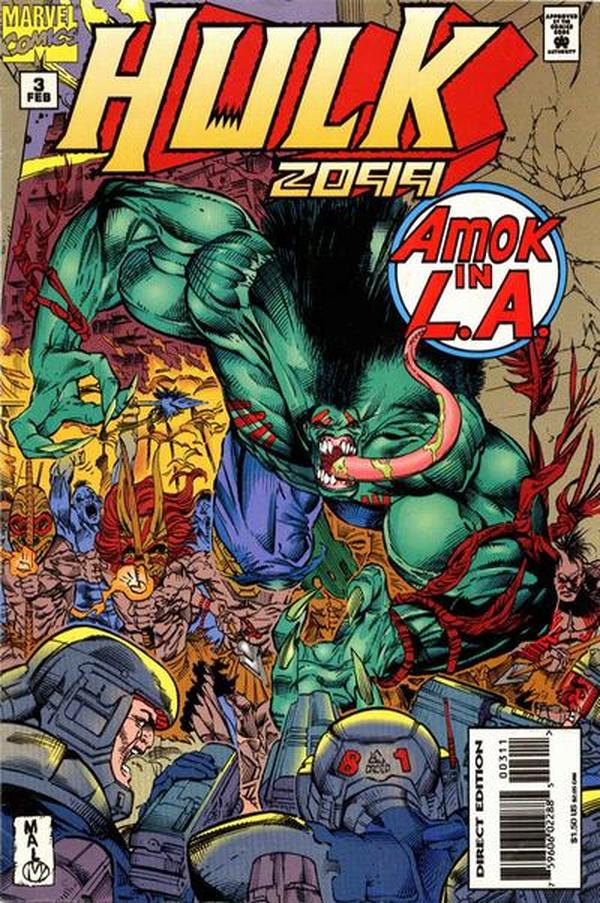 Hulk 2099 #3 cover