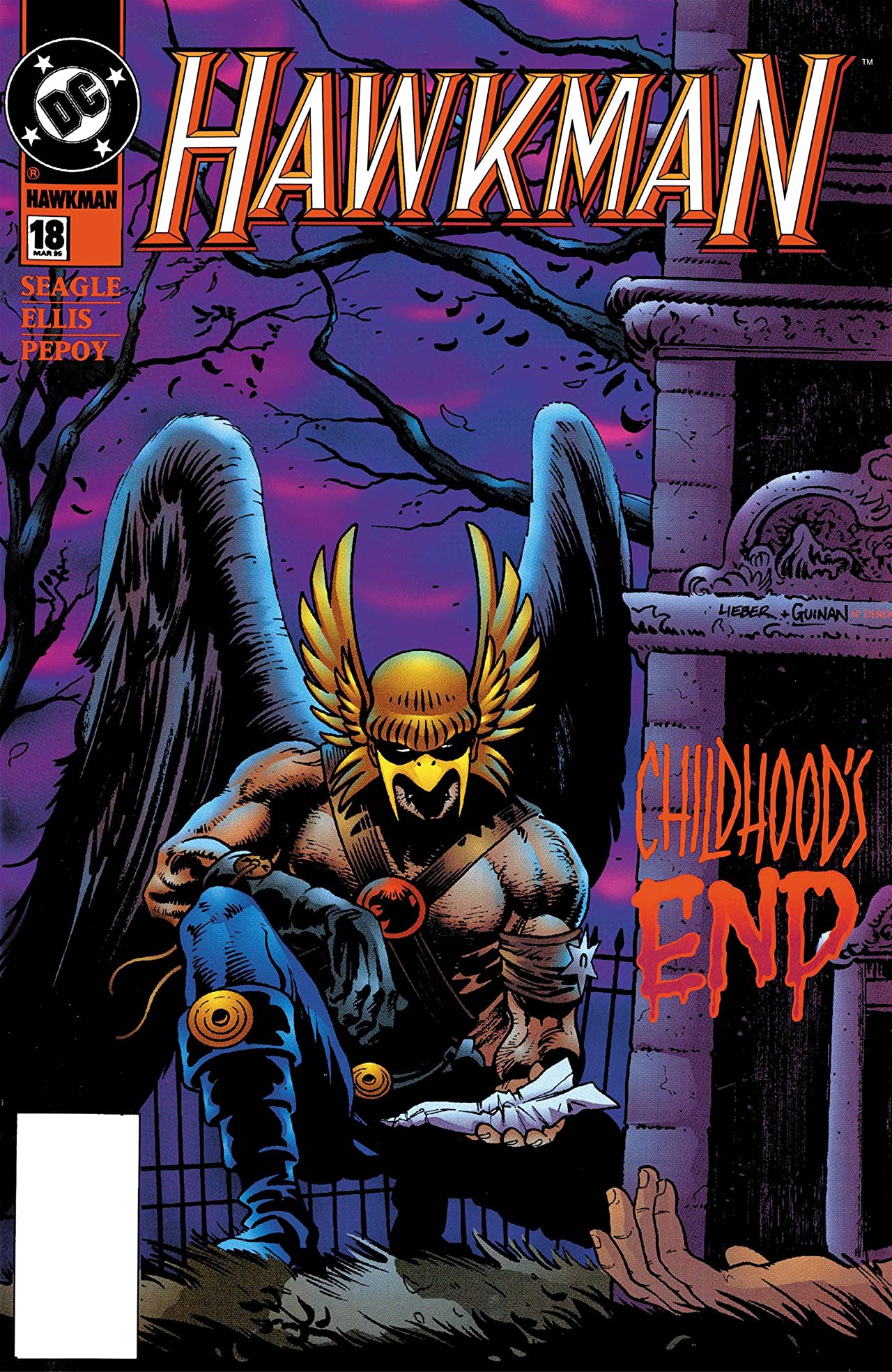 Hawkman #18 cover