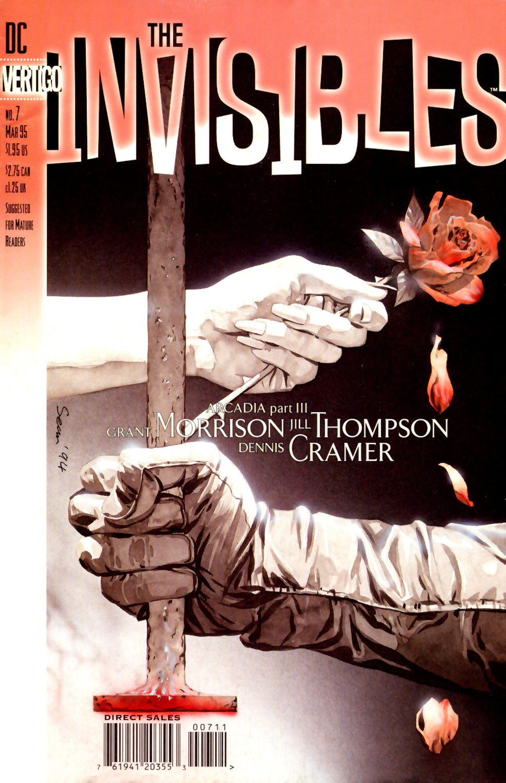 The Invisibles #7 cover
