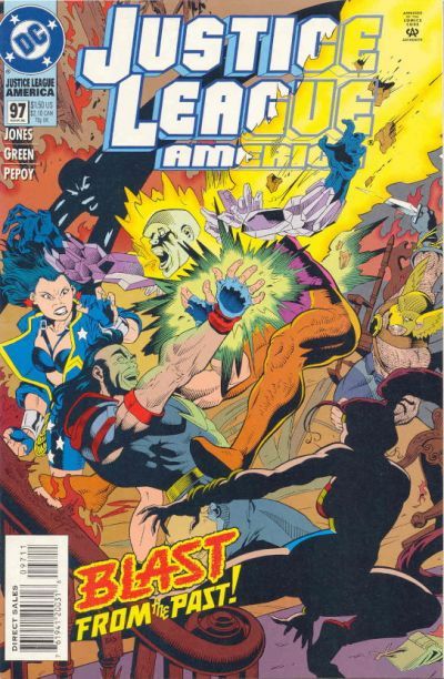 Justice League America #97 cover
