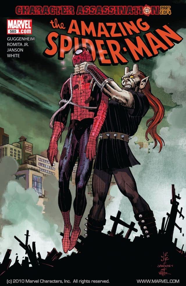 The Amazing Spider-Man #585 cover
